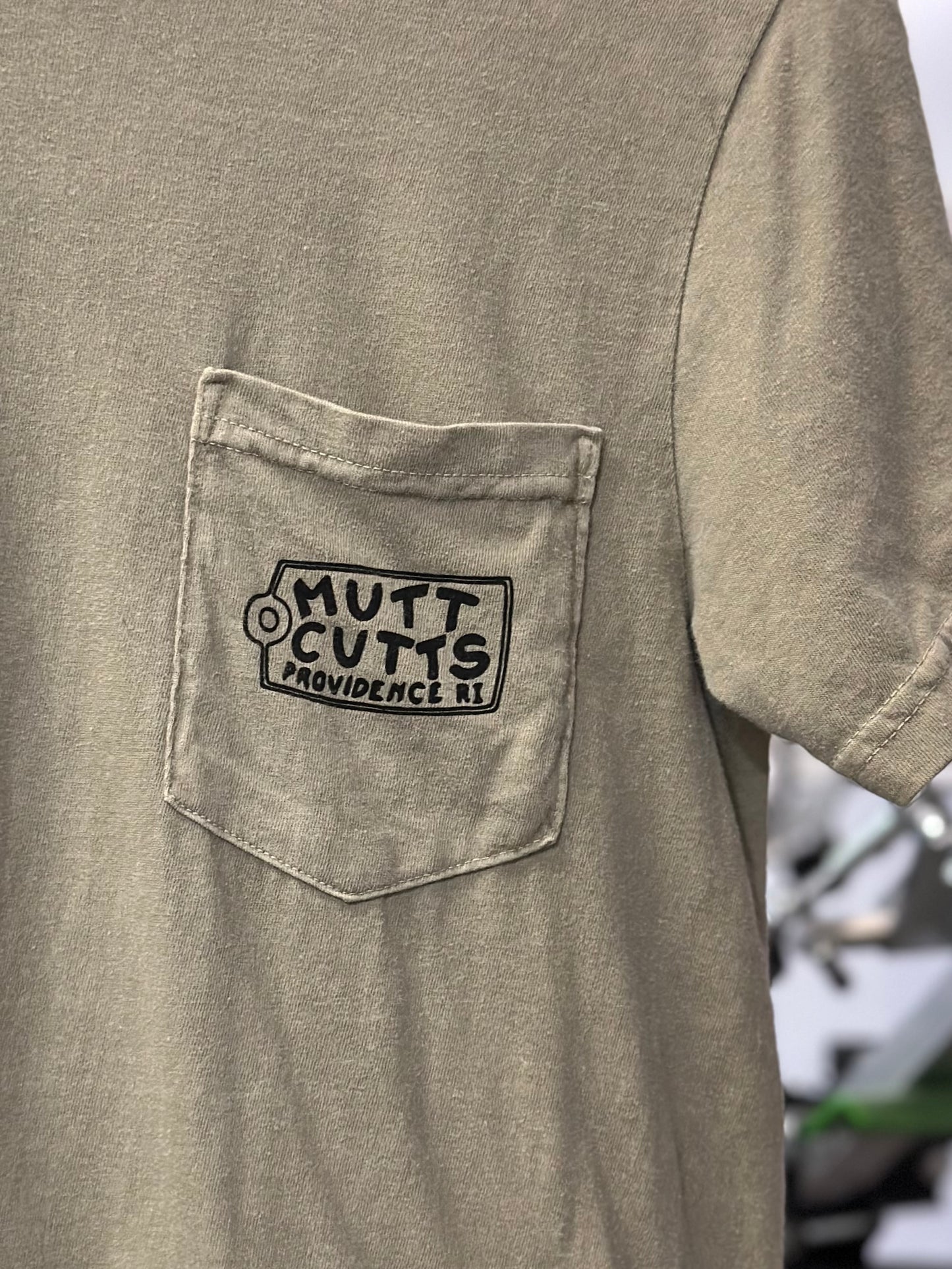 Ride or Die Pocket Tee (Olive)