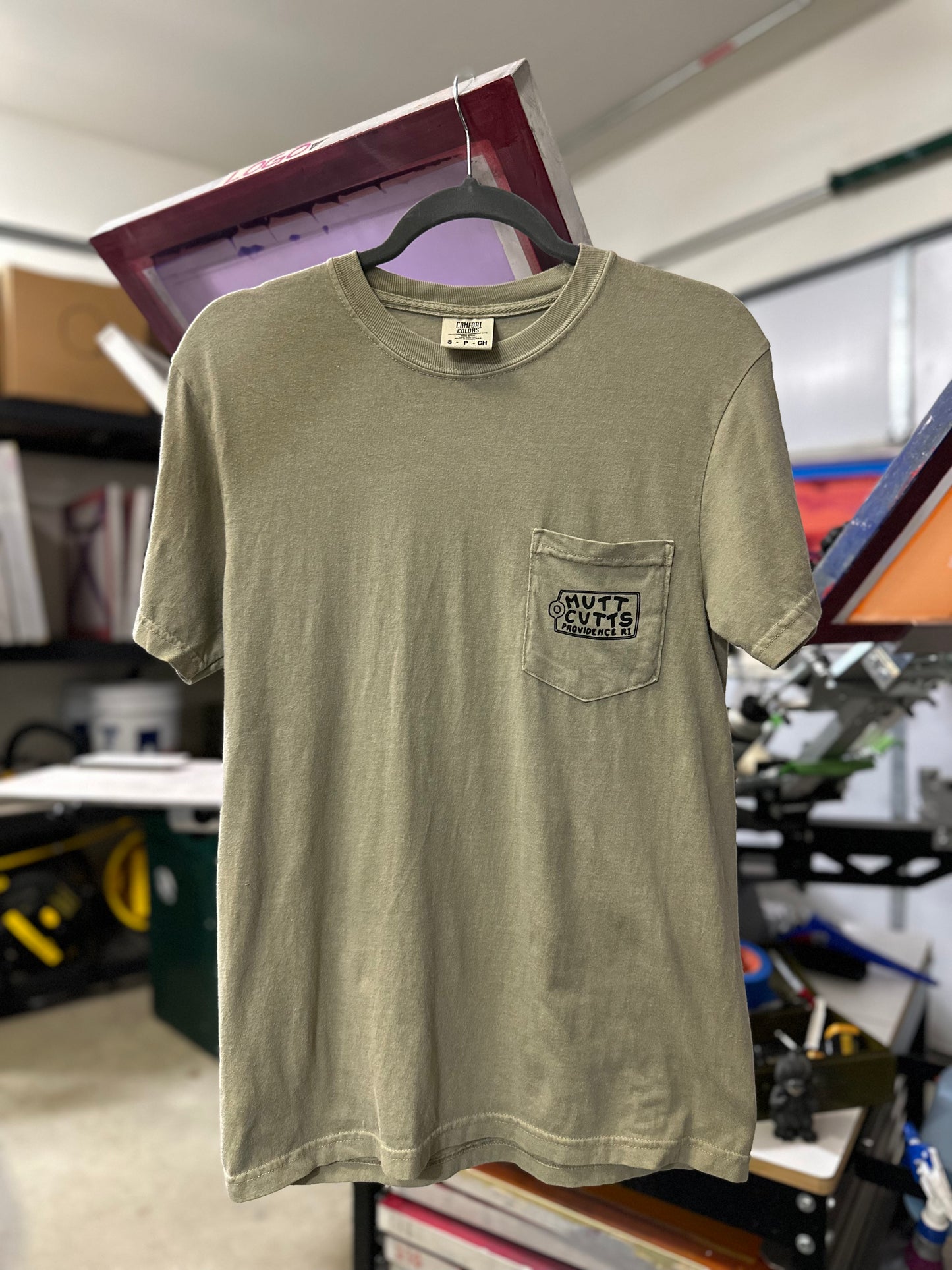 Ride or Die Pocket Tee (Olive)