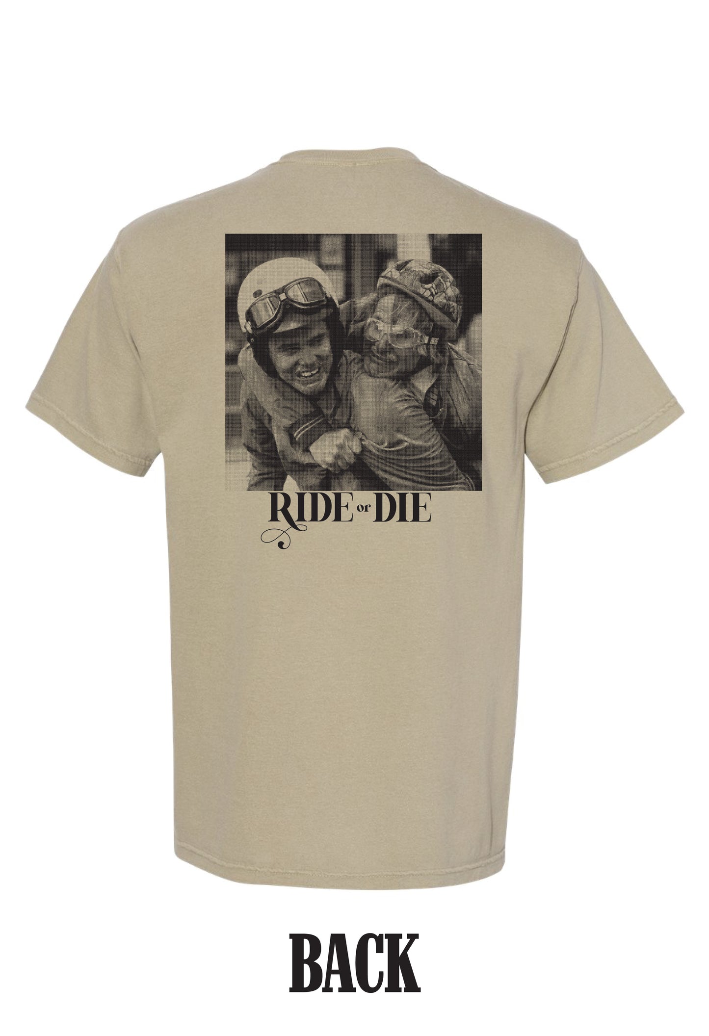 Ride or Die Pocket Tee (Olive)